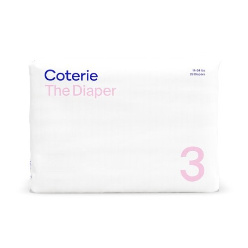 Coterie Ultra-Soft Diapers, 6-Pack