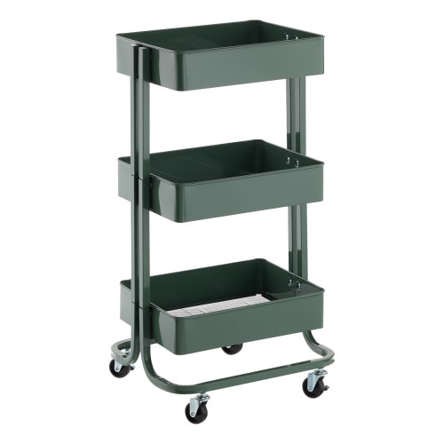 The Container Store 3-Tier Rolling Cart | The Container Store