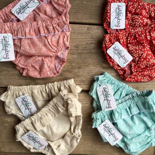 Organic Ruffle Diaper Cover
