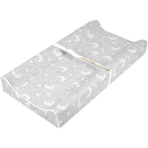 Baby Diaper Changing Table Pad, Contour Changing Pad for Dresser Top, Waterproof & Non-Slip, Includes a Cozy & Breathable & Washable Cover