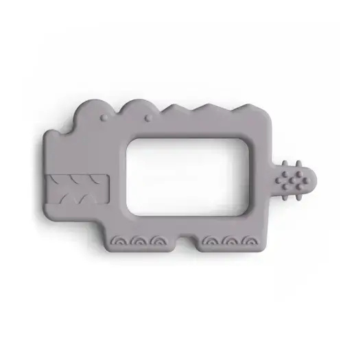 Alligator Teether - Misty Purple