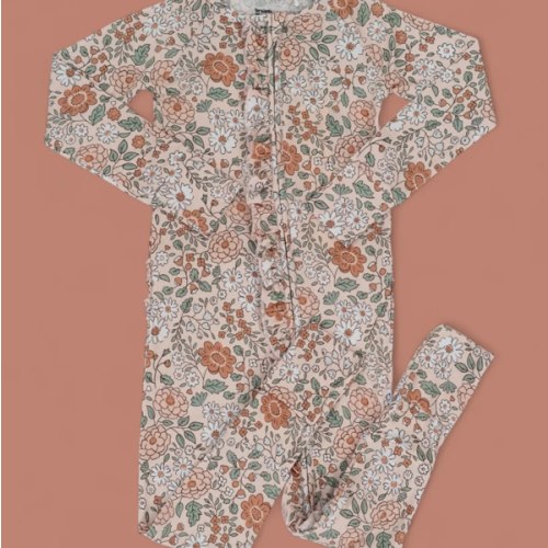 AUTUMN BLOSSOM DREAM RUFFLE ROMPER