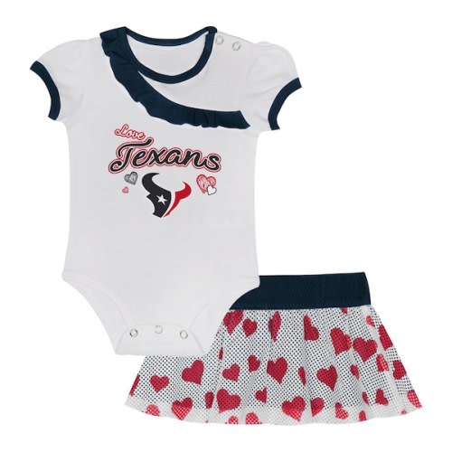 Newborn & Infant Houston Texans Love My Team Bodysuit & Skirt Set