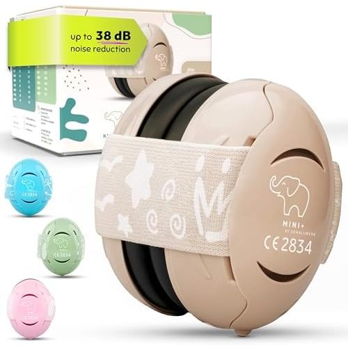 Schallwerk ® Mini+ Baby Ear Muffs – Noise Protection for Babies, Infants, Toddlers – CE & ANSI Certified Headphones