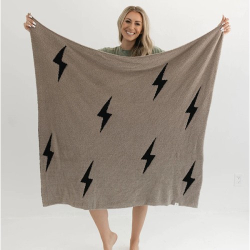 Lightning Bolt | Plush Blanket