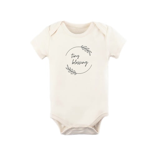 Baby Tiny Blessing Organic Cotton Bodysuit, 3-6M - Only a few left