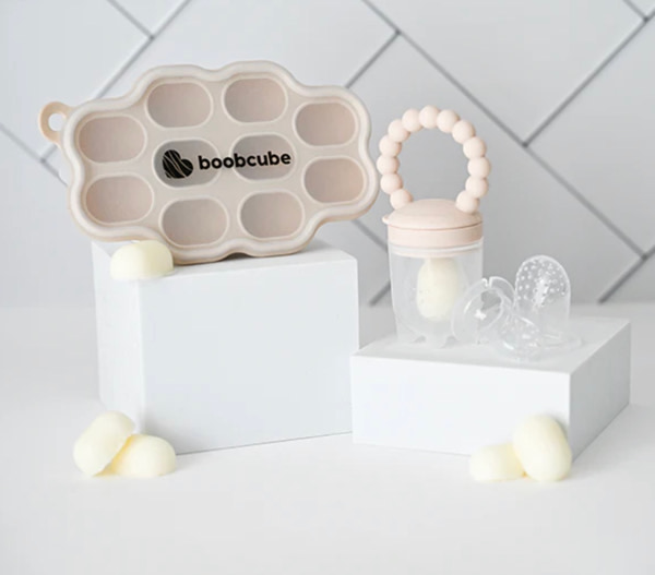 Boobcube® Tray & Pop™ | 4-in-1 Teething, Sensory & Feeding Solution