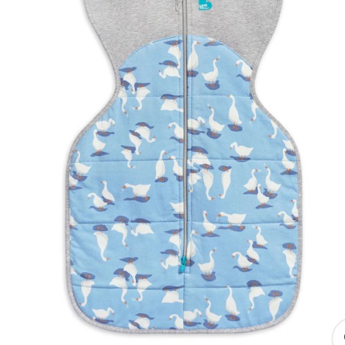Love To Dream Swaddle Up Warm 2.5 TOG - Dusty Blue Silly Goose