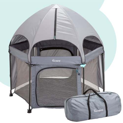 53" PlayPod Portable Playpen for Babies and Toddlers [Includes Dome]