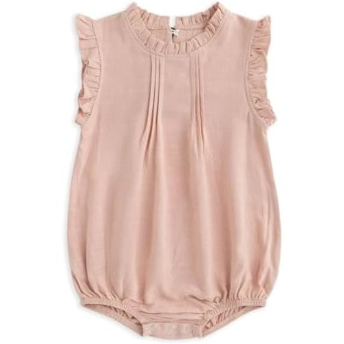 Simplee kids Baby Girl's Romper Summer Onesie Button Sleeveless Baby Girl Outfit Jumpsuit