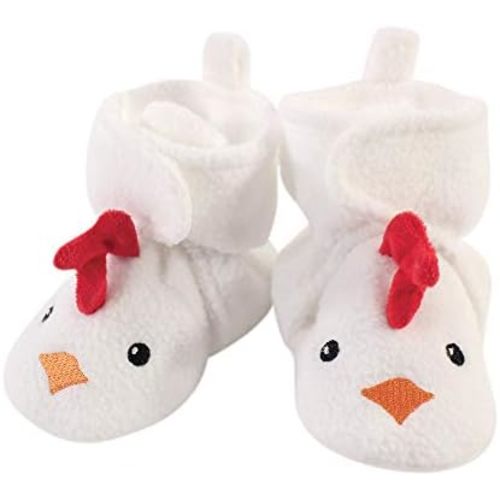 Hudson Baby Unisex-Child Cozy Fleece Booties Winter Accessory Set