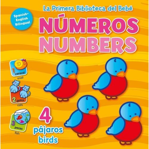 La Primera Biblioteca del Bebé Numeros (Baby's First Library-Numbers Spanish) - by Little Genius Books (Board Book)