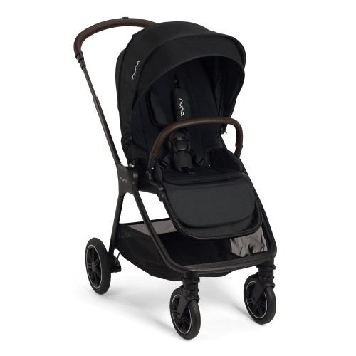 Nuna TRIV Next Stroller w/ Magnetic Buckle - Caviar/Chocolate