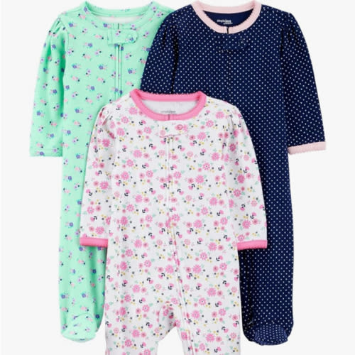 Simple Joys by Carter's Baby 3-Pack Neutral Sleep and Play