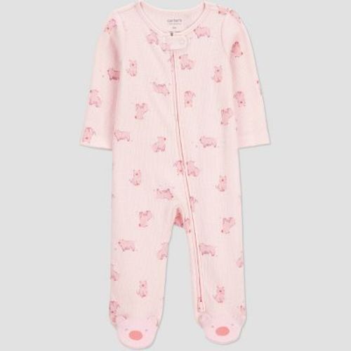 Carter's Just One You® Baby Girls' Farm Pigs Sleep N' Play - Pink