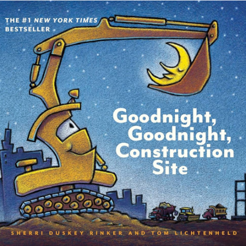Goodnight, Goodnight Construction Site (Board Book for Toddlers, Children's Board Book)
