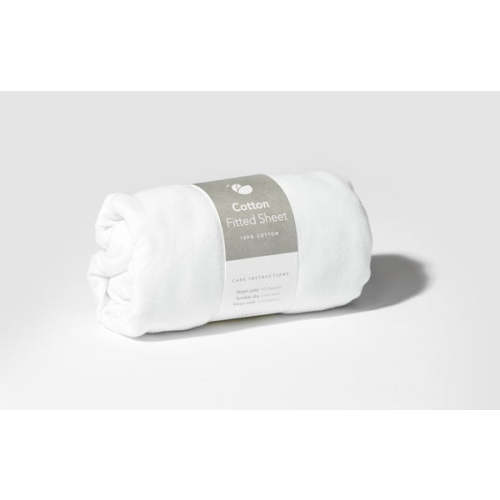 Fitted Crib Sheet: 100% Cotton Fitted Sheet for Lotus Travel Crib – Guava Family