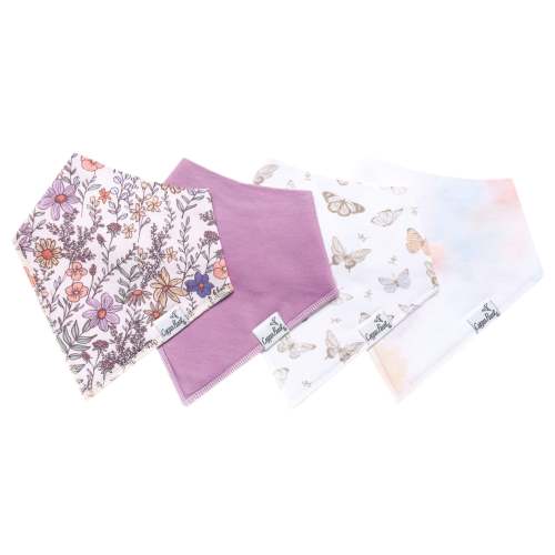 Baby Bandana Bibs - Flora