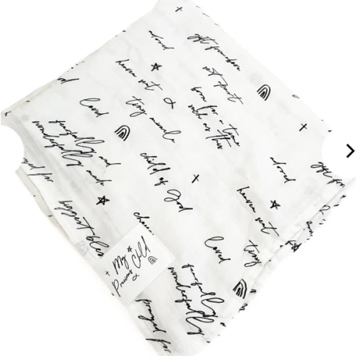 God's Words Swaddle Blanket – OUR HOUSE ABOVE