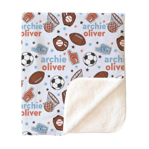 Personalized Themed Blankets for Boys