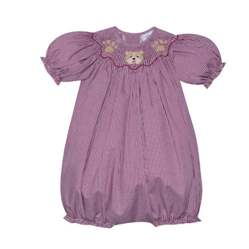 Bulldog smocked Bubble