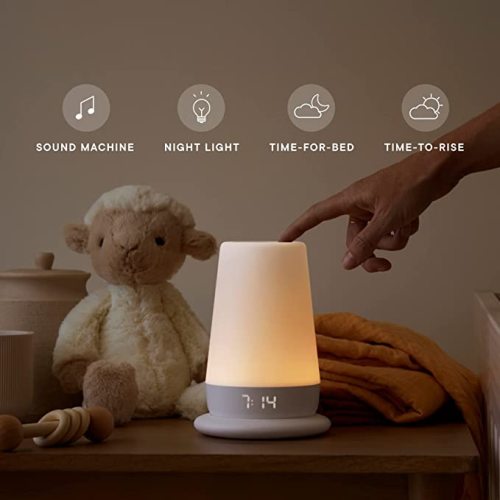 Hatch Rest+ Baby & Kids Sound Machine | 2nd Gen | Child’s Night Light, Alarm Clock, Toddler Sleep Trainer, Time-to-Rise, White Noise, Bedtime Stories, Portable, Backup Battery (with Charging Base) - 2nd Gen (with Charging Base)