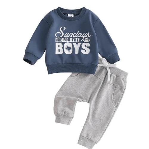 Cowboys Football Sweatsuit – The Ollie Bee