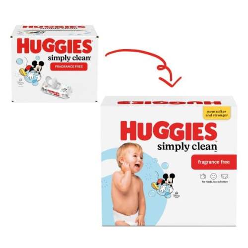 Huggies® Simply Clean® Fragrance Free Baby Wipes
