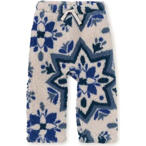 Teddy Fleece Baby Pants, Istanbul Iznik - Tea Collection | Maisonette