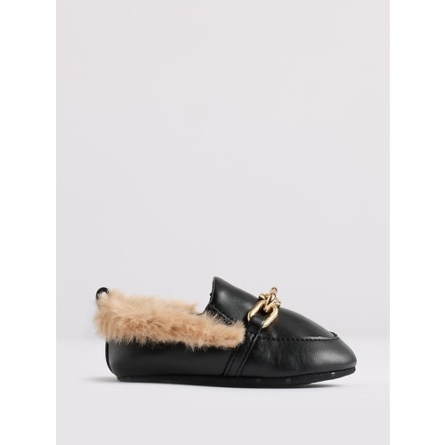 Baby Faux Fur Loafers