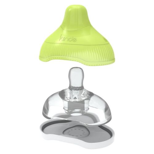 Kiinde Active Latch Silicone Baby Bottle Nipples - Slow - 2ct