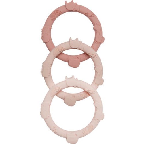 Assorted 3-Pack Teething Rings