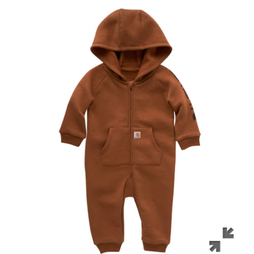 Boys' Long-Sleeve Fleece Zip Front Coverall (Baby) | Baby Boy (0-24M) | Carhartt