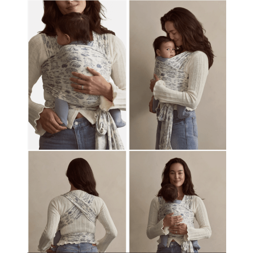 Solly Baby, Tencel® Modal Baby Wrap, Bleu Toile