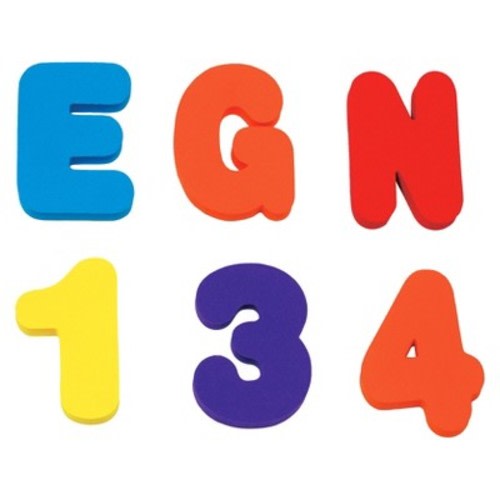 Munchkin Bath Letters and Numbers - 36ct Bath Toy Set