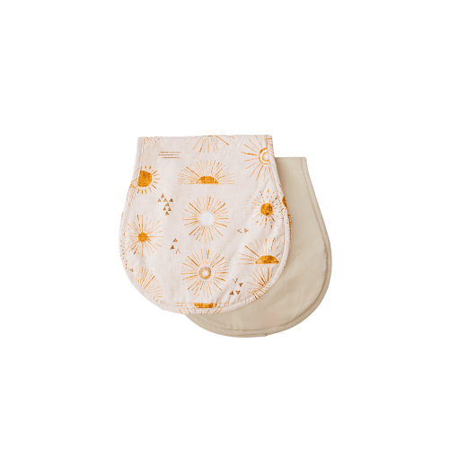 Burp Cloth 2 Pack | Bohemian Sunshine & Oat