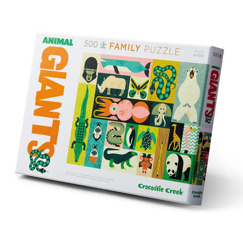 Crocodile Creek - Animal Giants 500 Piece Puzzle