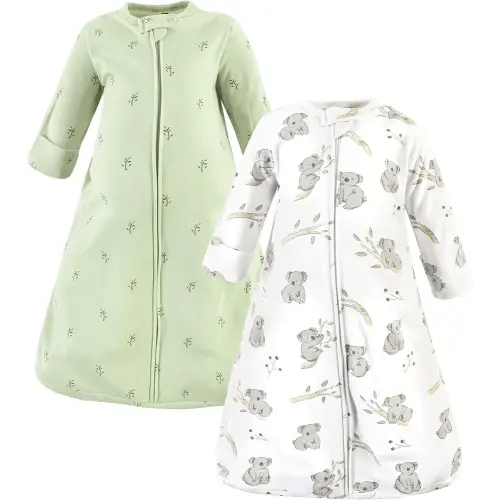 Hudson Baby BabyCotton Long-Sleeve Wearable Sleeping Bag, Sack, Blanket
