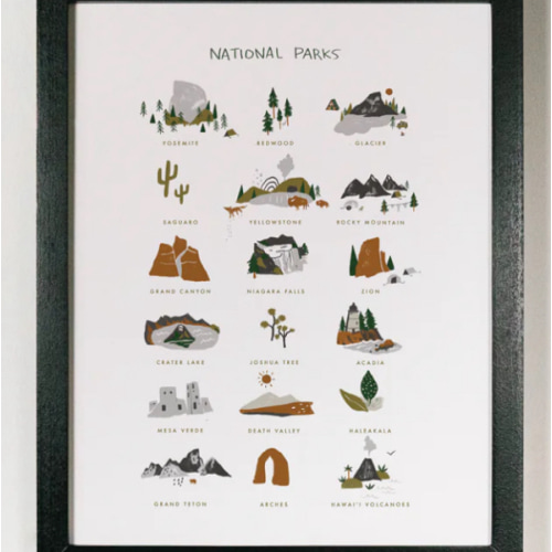 National Parks Art