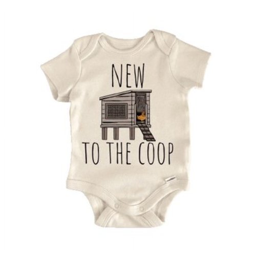 Chicken Farm Coop - Baby Boy Girl Clothes Infant Bodysuit Funny Cute Newborn