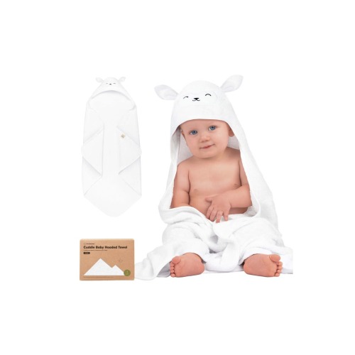 Cuddle Baby Hooded Towel, Medium