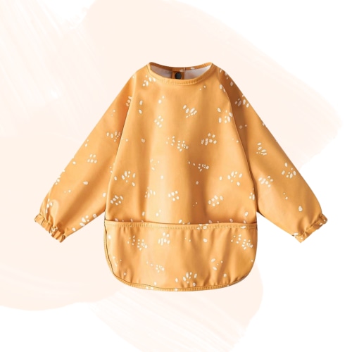 Mess-Free Munchkins: Full Coverage Baby Bib/Smock