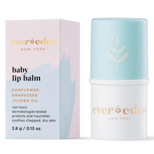 Evereden Baby Lip Balm, 0.13 oz | Gentle Baby Care | Non-toxic and Fragrance Free Baby Skincare