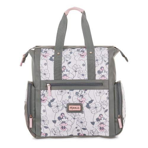 Disney Mickey Mouse Diaper Bag with Slip Pocket - Black/Red
