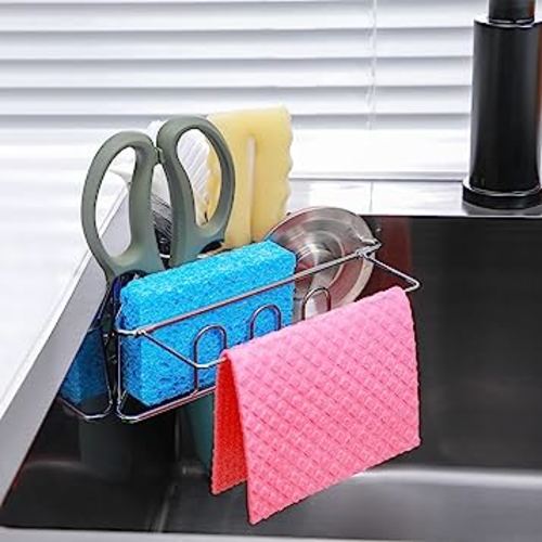 Bottle Brush Kitchen Sink Caddy