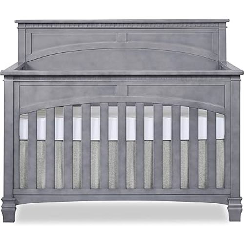 Santa Fe 5-in-1 Convertible Crib, Storm Grey