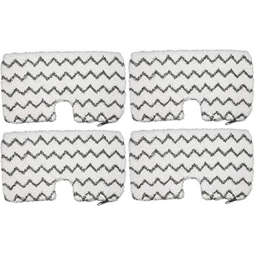 Compatible with Shark Steam Mop Pads SE460 S3500 Series S3550 S3501 S3601 S3601D Washable Microfiber Steam Mop Cloth Cleaning Replacement(4 pcs)