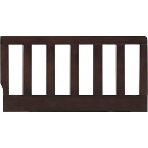Oxford Baby Nolan/North Bay Crib to Toddler Bed Guard Rail Conversion Kit, Espresso Brown, GreenGuard Gold Certified