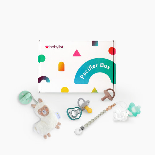 Babylist Pacifier Box (6 Pacifiers + 1 Clip)