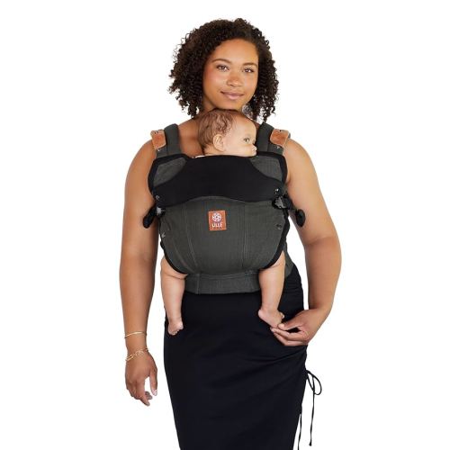 Lillebaby Elevate Ergonomic 6-in-1 Baby Carrier Infant to Toddler with Lumbar Support (7-45 Pounds), 360 Degree Baby Wearing, Inward & Outward Facing w/Tote and Pillow (Pewter)